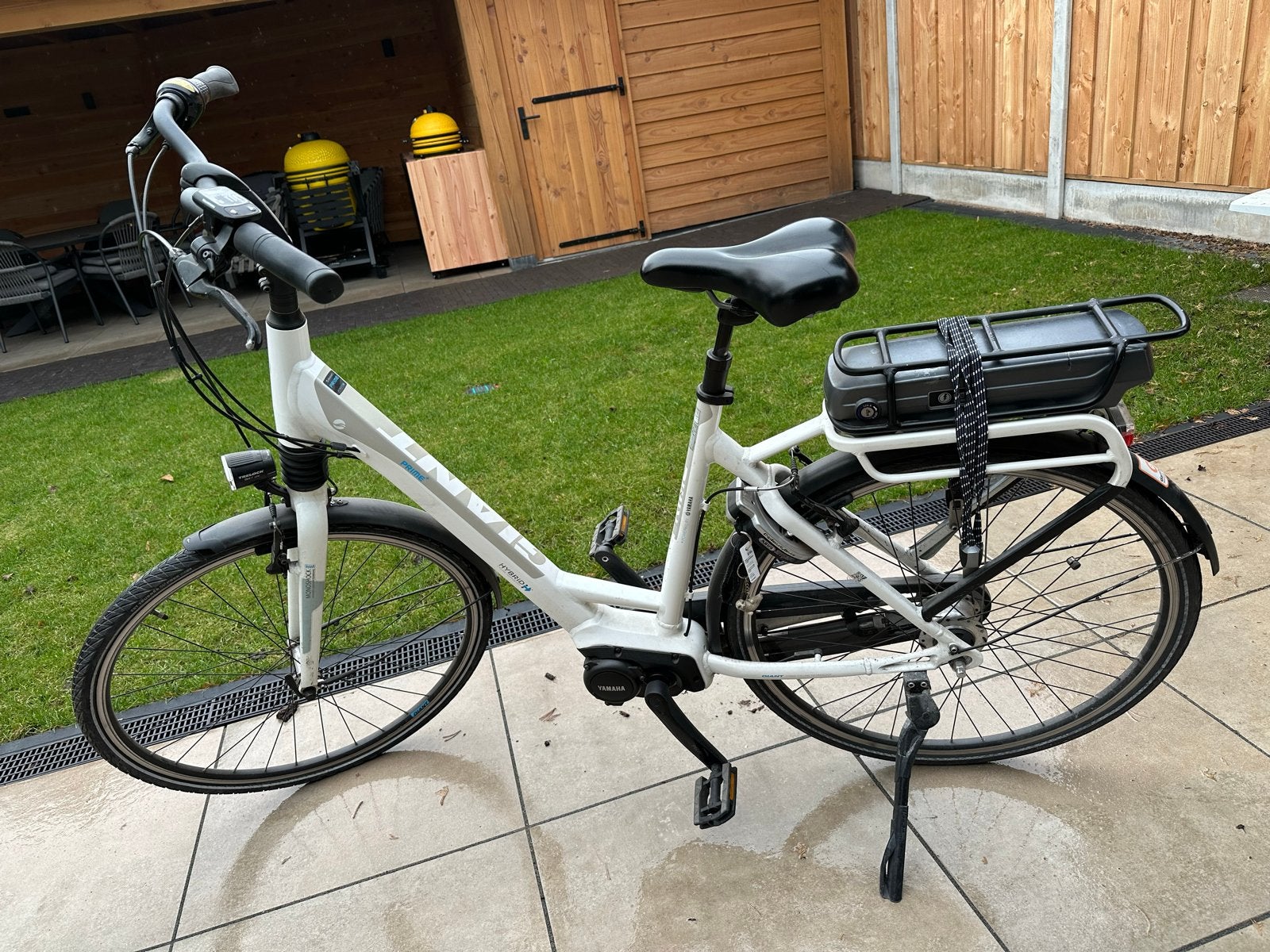 Giant Prime E-bike / elektrische fiets (L) met Yamaha motor, Ophalen, Minder dan 30 km per accu, Gebruikt, Giant