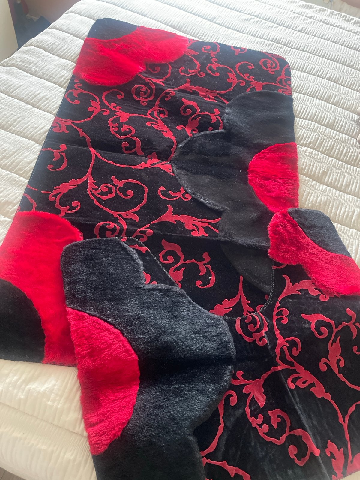 Nieuw, prachtig mooi badmat set, Ophalen of Verzenden, Nieuw, Meerkleurig, Badmat
