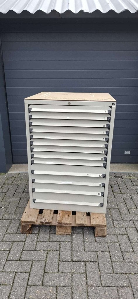 Gereedschap kast werkplaats ladekast, Ophalen, -, -, Metaal