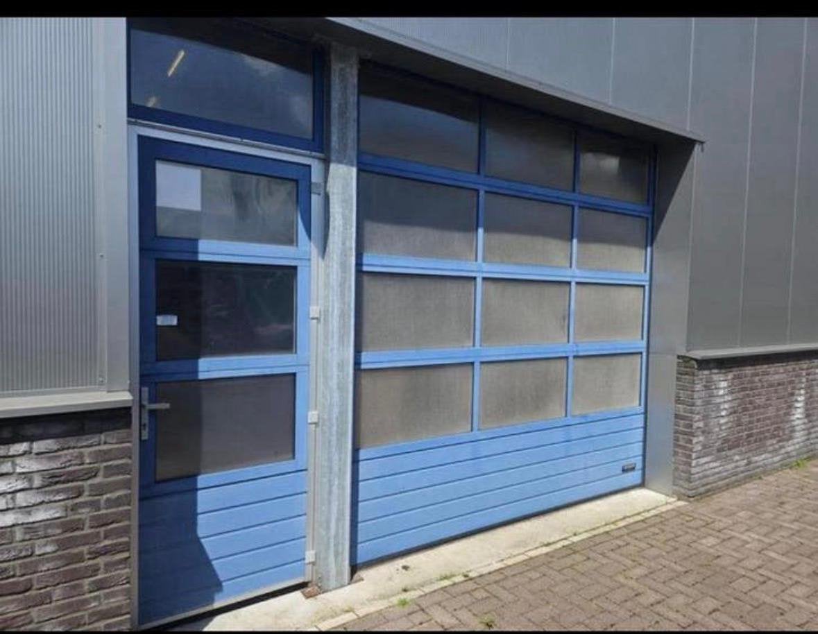 Handbediende overheaddeur garagedeur snelloopdeur duer evt 2, Gebruikt, Garagedeur, Ophalen of Verzenden, 120 cm of meer