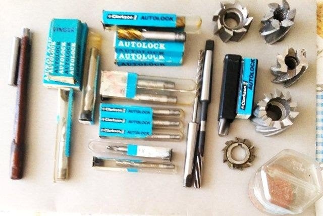 Diverse frees- en boorgereedschappen, Clarkson Autolock, Ophalen, Gebruikt, Overige typen