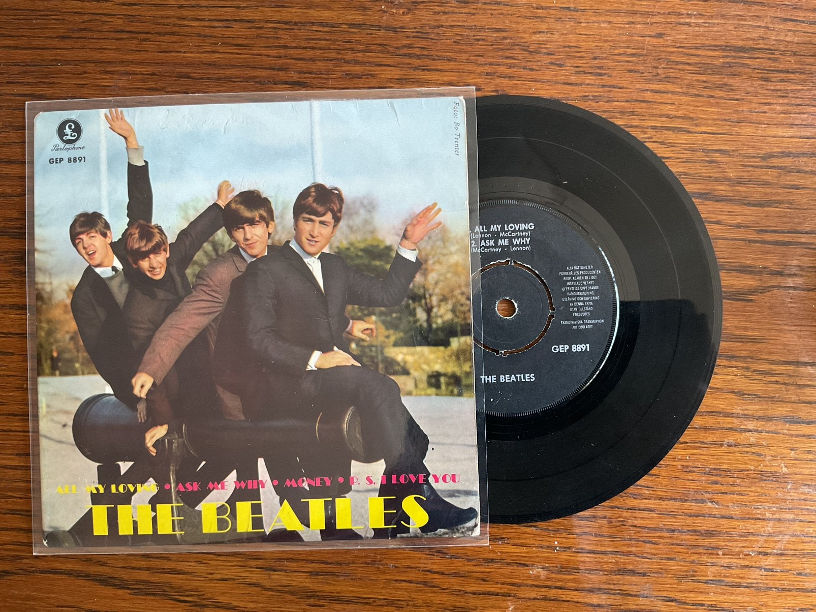 The Beatles E.P.  All My Love. (Zeldzaam), Cd's en Dvd's, Ophalen of Verzenden, Zo goed als nieuw, Pop