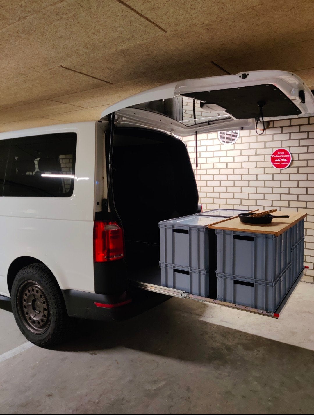 DIY Telescopisch Platform VW Transporter - Camper & Fiets, Ophalen of Verzenden