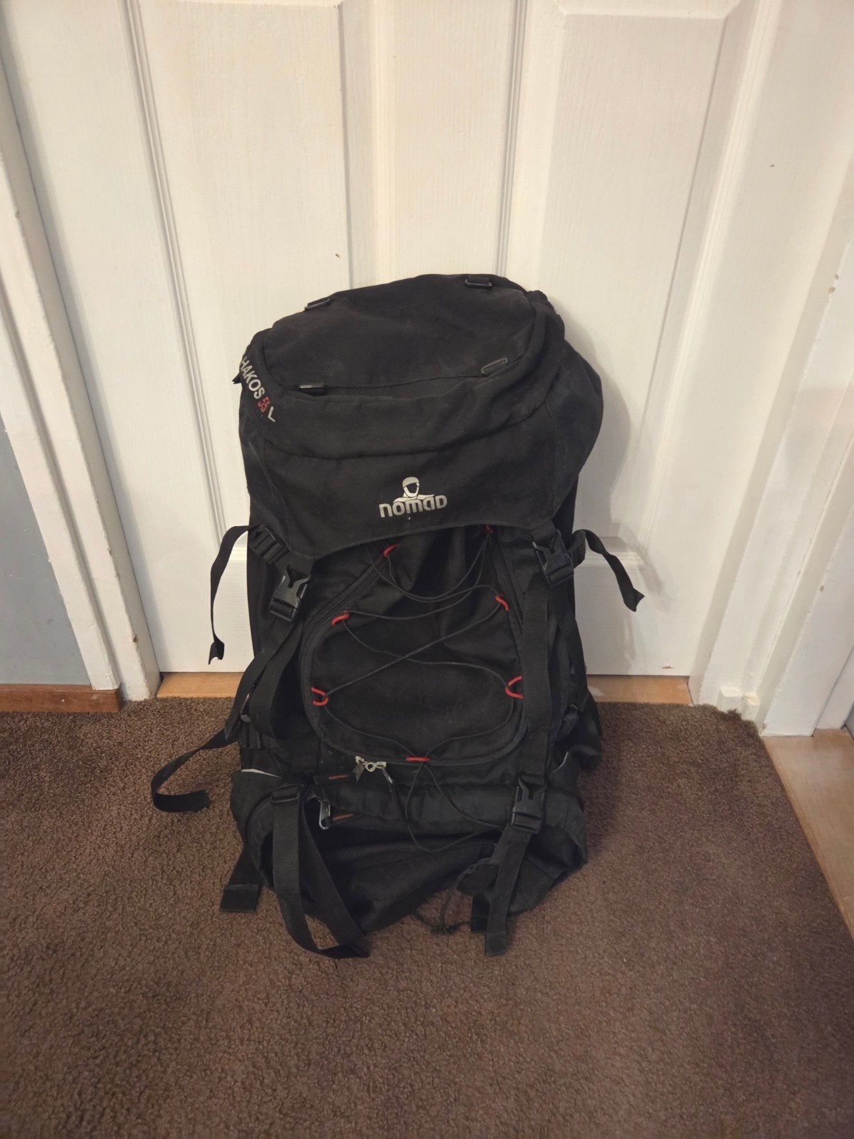 Nomad Hakps 55L Backpack, Ophalen of Verzenden, Gebruikt, Nomad, Trekking