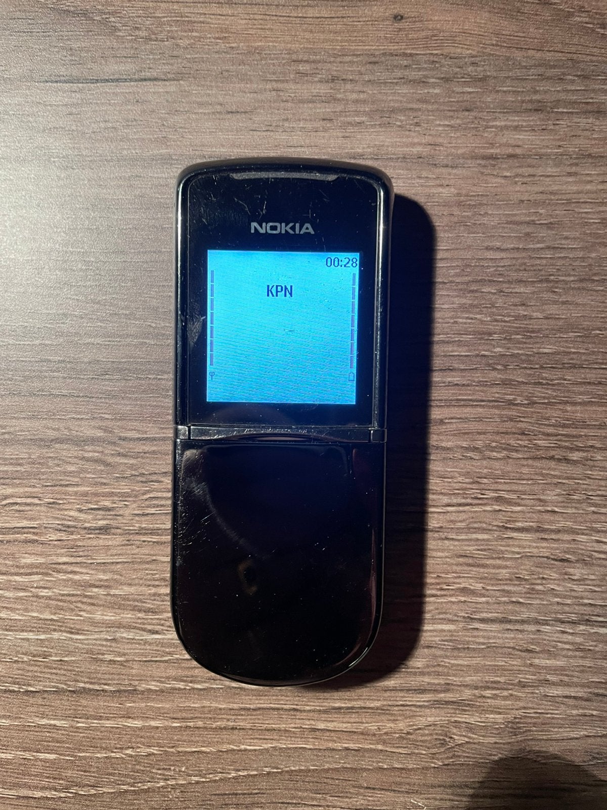 Nokia 8800 Zwart, Gebruikt, Schuifmodel, Zwart, Fysiek toetsenbord