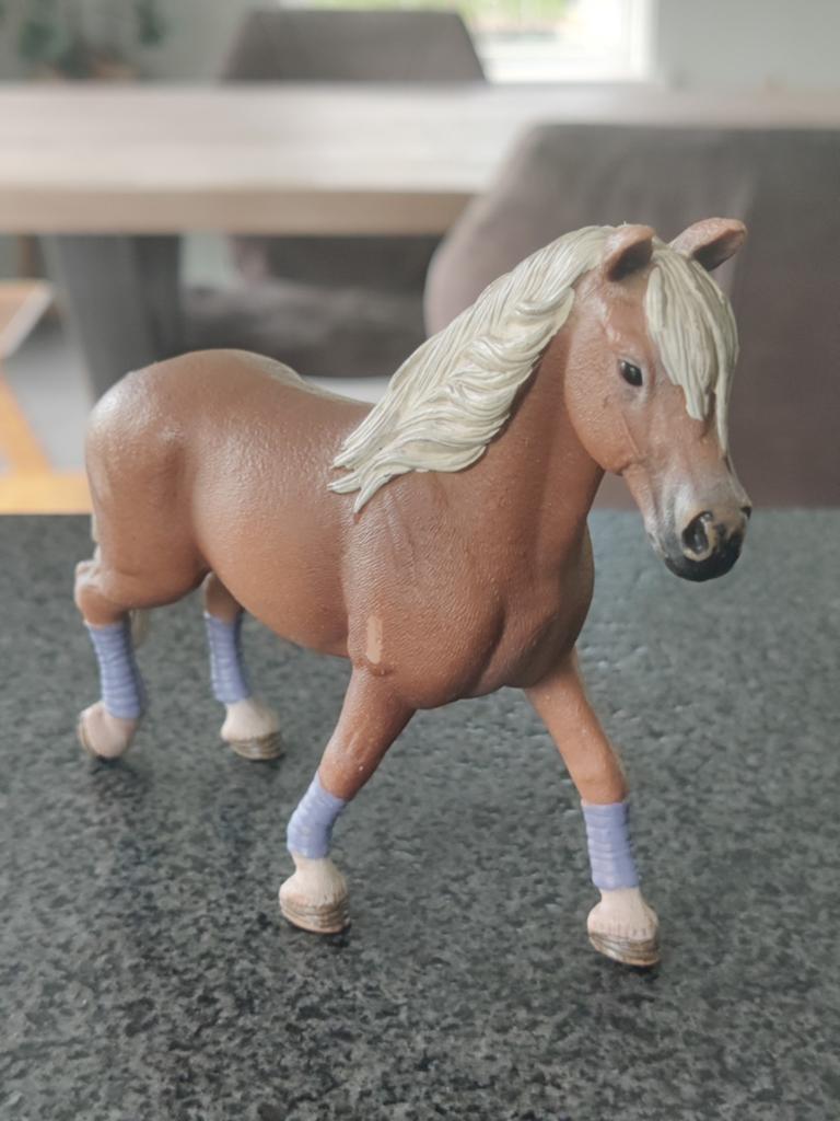 Schleich Haflinger merrie uit rijset 42113, Verzamelen, Dierenverzamelingen, Ophalen of Verzenden, Gebruikt, Paard, Beeldje of Figuurtje
