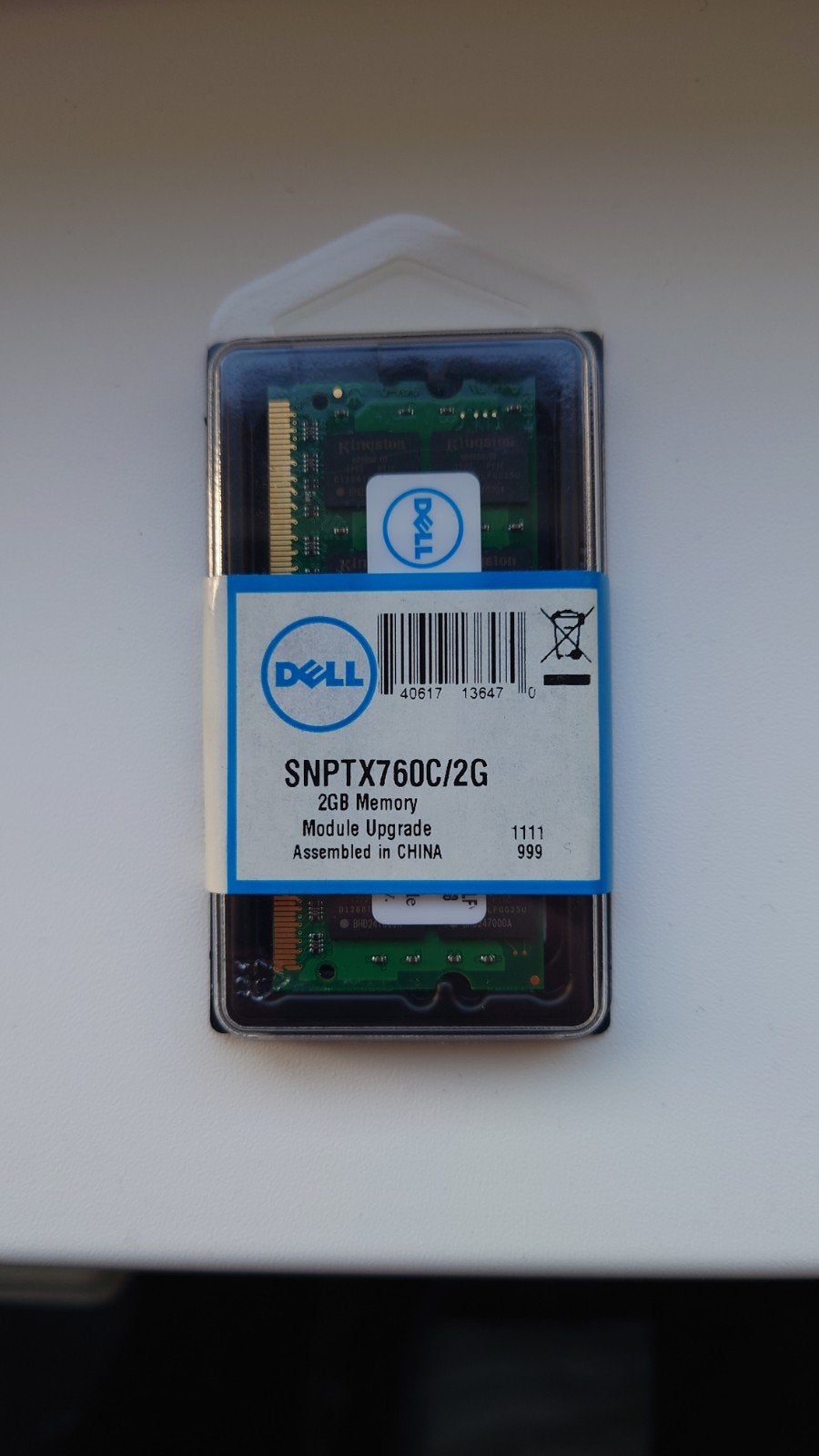 Dell Kingston 2GB DDR2 so-dimm laptopgeheugen nieuw, Computers en Software, RAM geheugen, Nieuw, Ophalen of Verzenden, DDR2, 2 GB