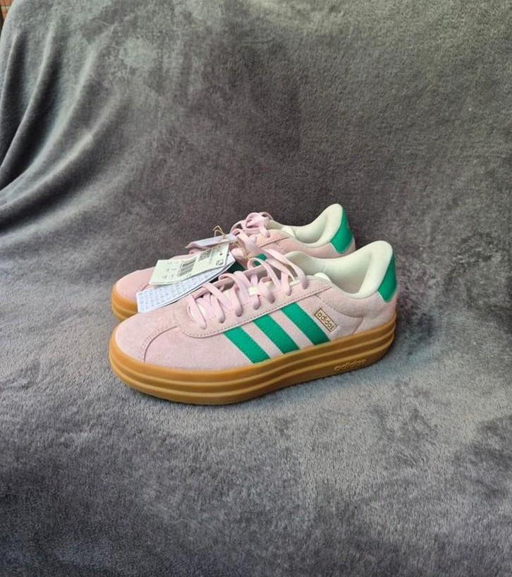 Adidas VL Court Bold Roze Sneakers - Nieuw met labels, Adidas, Nieuw, Ophalen of Verzenden, Sneakers of Gympen