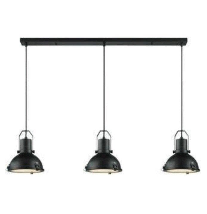 Karwei Magnus Eettafel Hanglamp Zwart, Ophalen, Zo goed als nieuw, Metaal