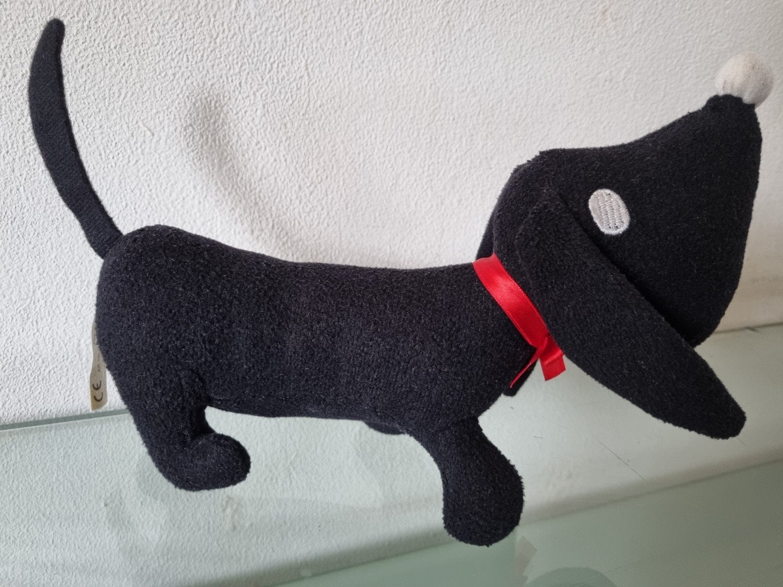 Orig,HEMA,FiepWestendorp,TAKKIE/TECKEL,35cm,Label,Inwst!, Kinderen en Baby's, Hema, Overige karakters, Zwart, Middelgroot (20 tot 80 cm)