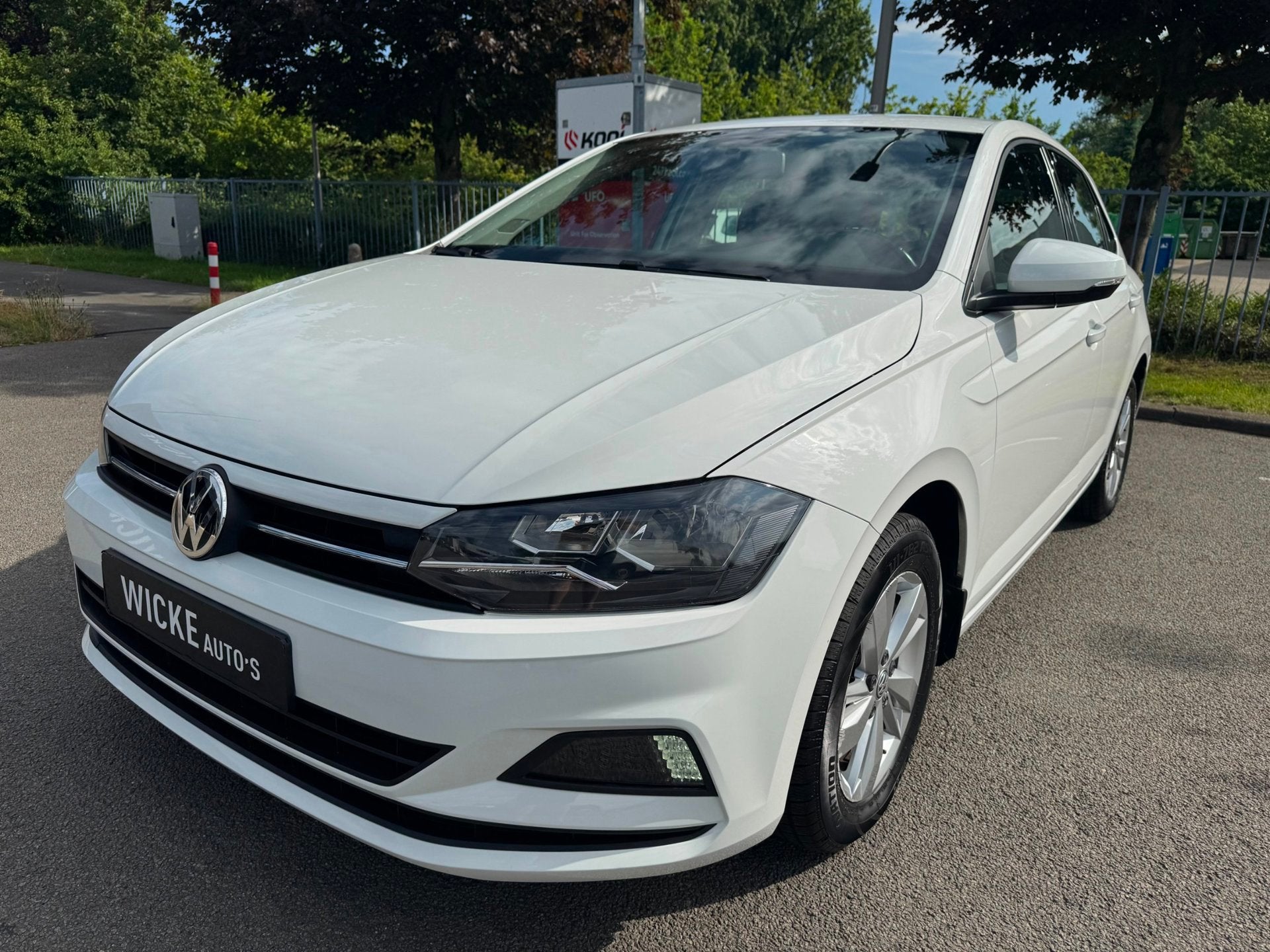 Volkswagen Polo 1.0 TSI 95 PK Comfortline Airco Stoelverw. 2, Stof, Gebruikt, Zwart, 95 pk
