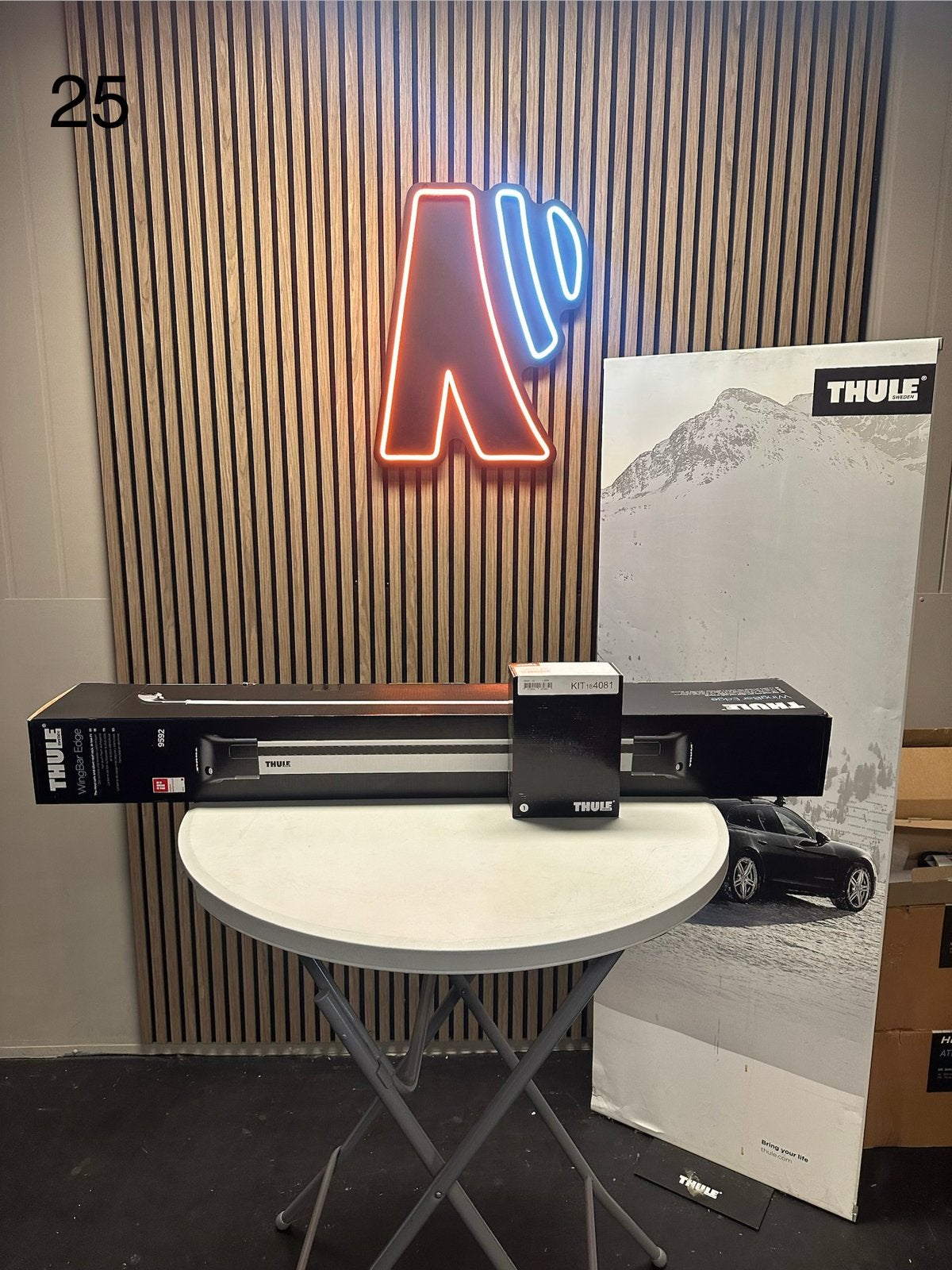 Thule WingBar Edge 9592 + Kitset 4081 – Kia Soul, Auto diversen, Ophalen of Verzenden, Zo goed als nieuw