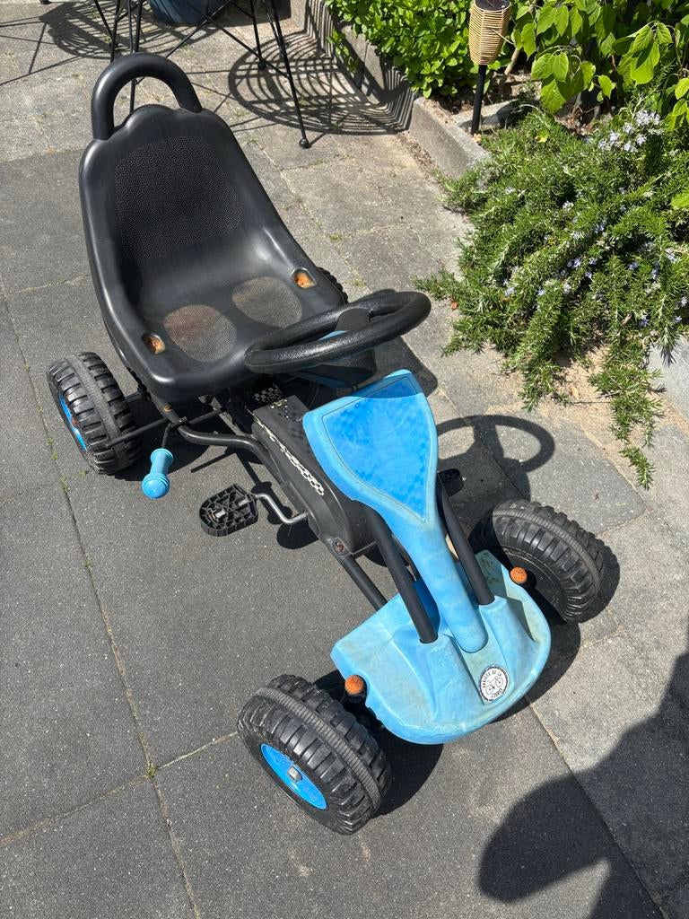 Mooie blauwe skelter voor uren speelplezier, Kinderen en Baby's, Speelgoed | Buiten | Skelters, Ophalen, Gebruikt, Overige merken