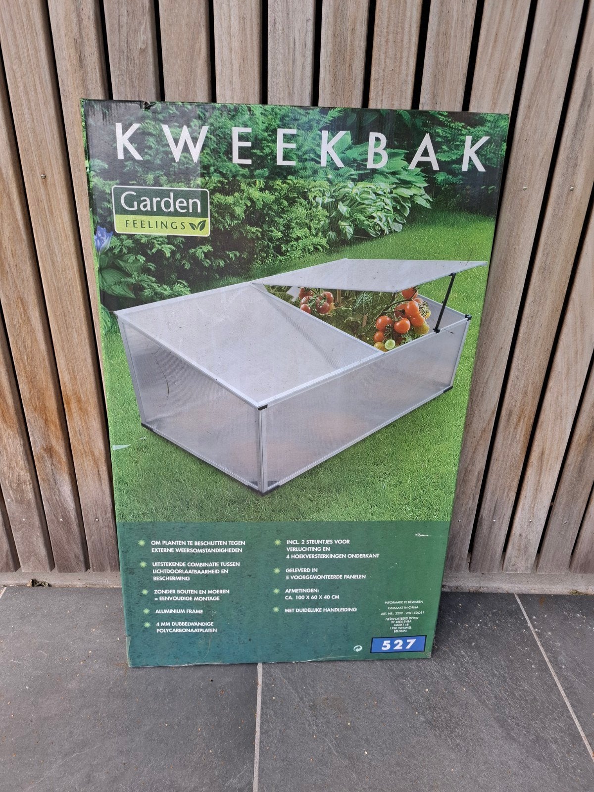 Nieuwe Garden Feelings kweekbak 100 x 60 x 40 cm, Ophalen, Nieuw, Kweekbak