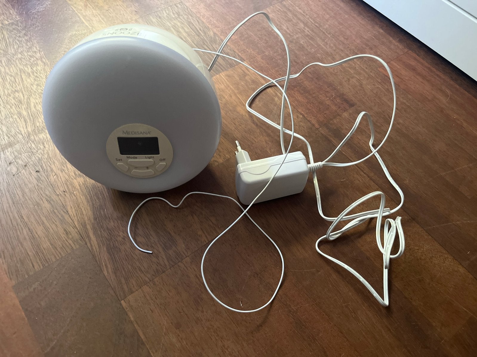 Medisana WL 444 Wake-up Light - Wekker met licht, Ophalen, Zo goed als nieuw, Digitaal