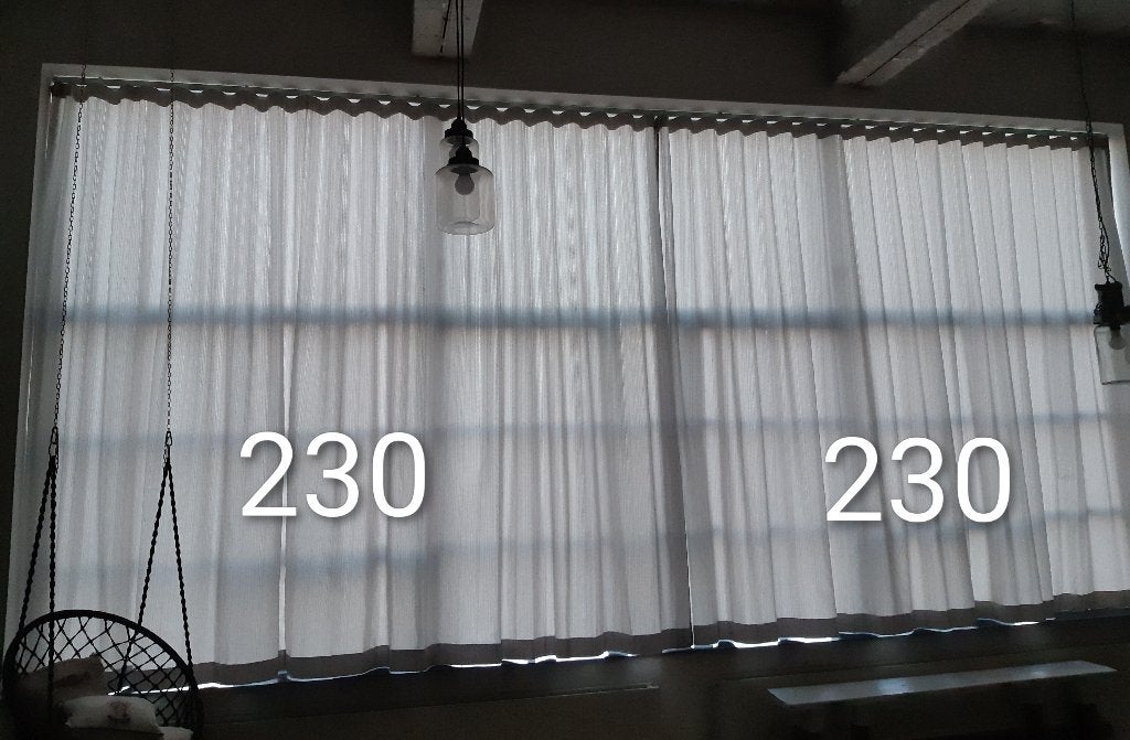 (lange) Gordijnen, hoogte 285, Verzenden