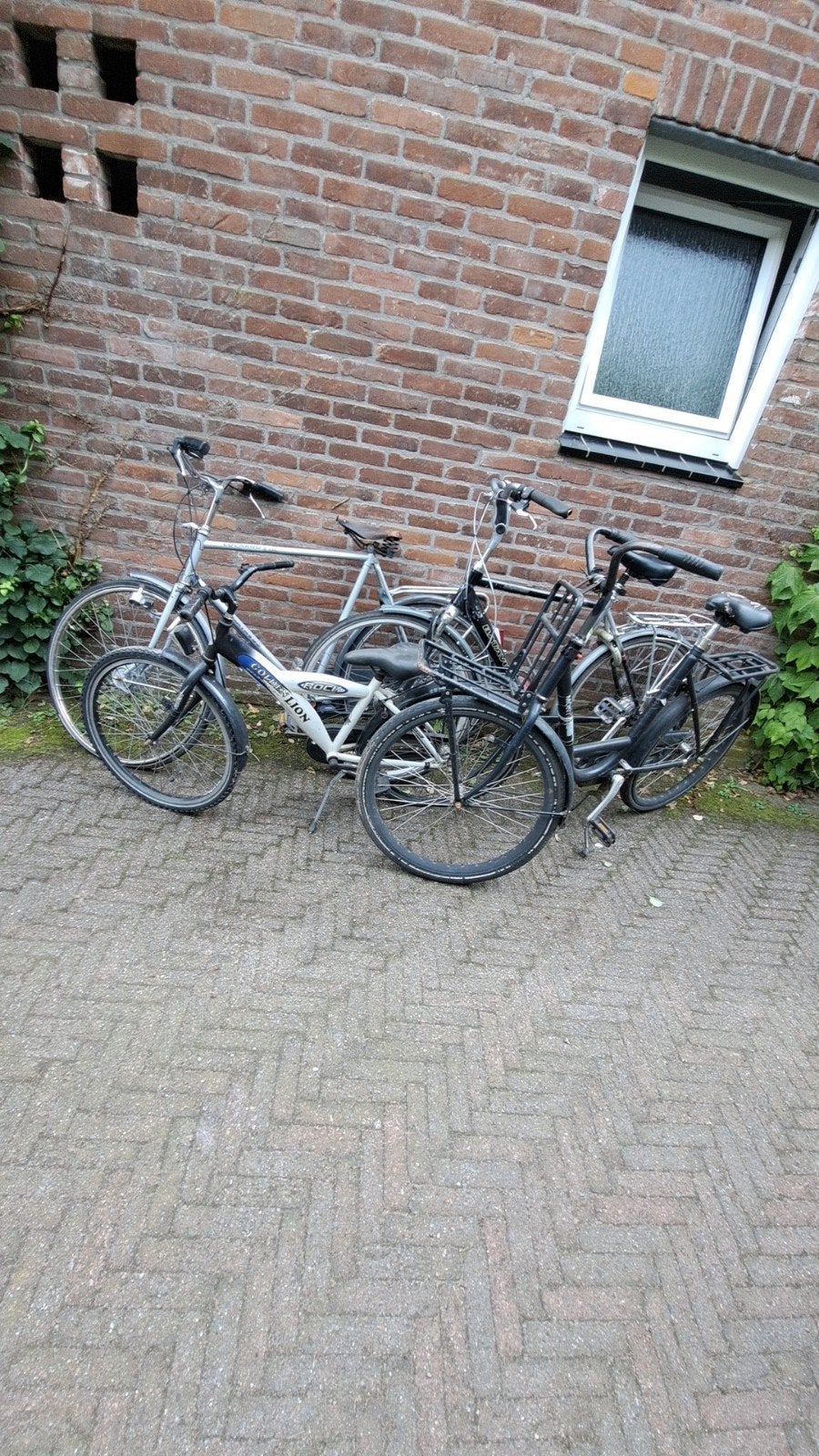 Partij loop/sloop fietsen of onderdelen, Ophalen, Gebruikt, Overige typen, Staal