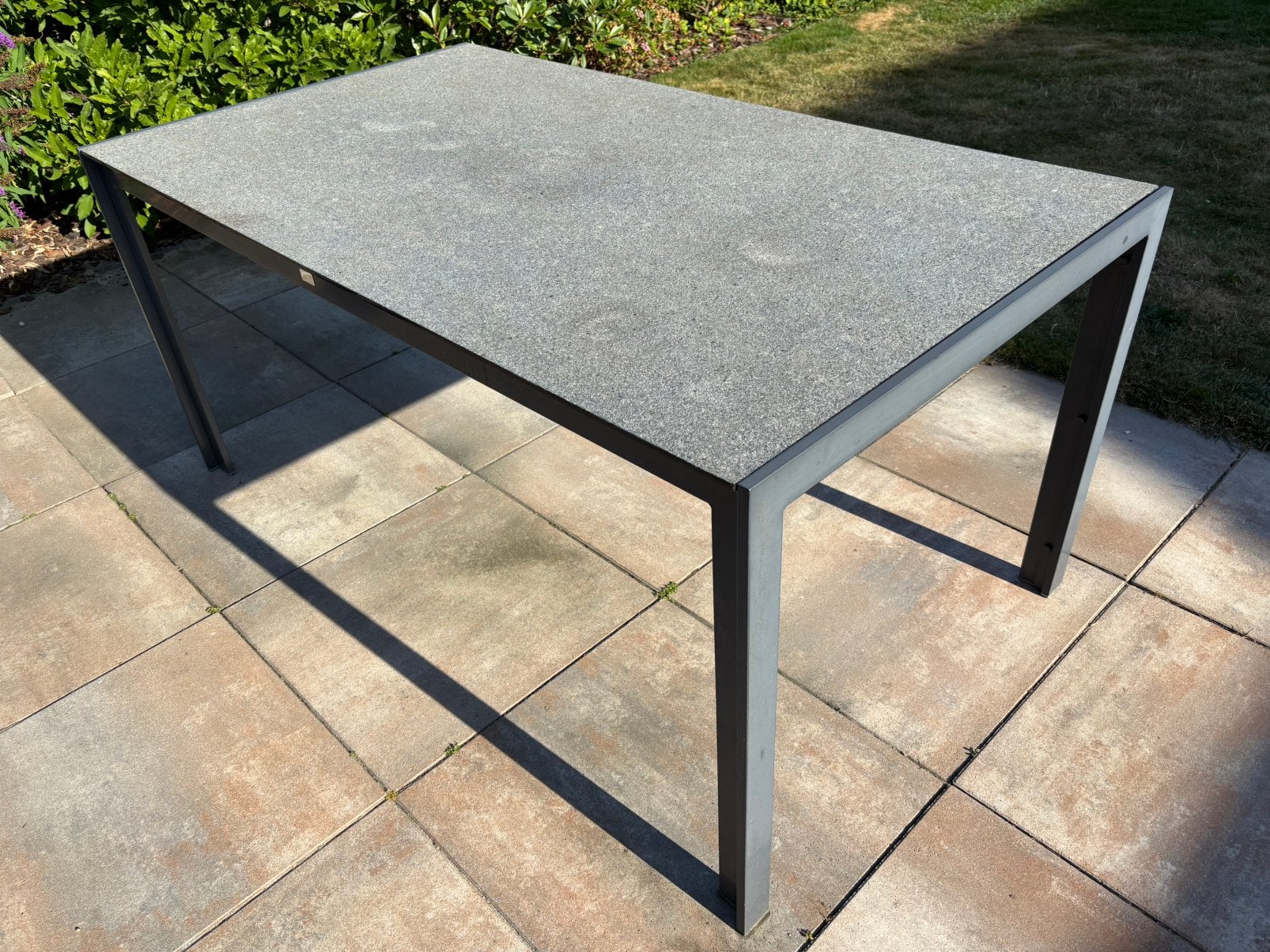 Tuintafel 169x90cm, Tuin en Terras, Tuintafels, Ophalen, Zo goed als nieuw, Rechthoekig, Aluminium