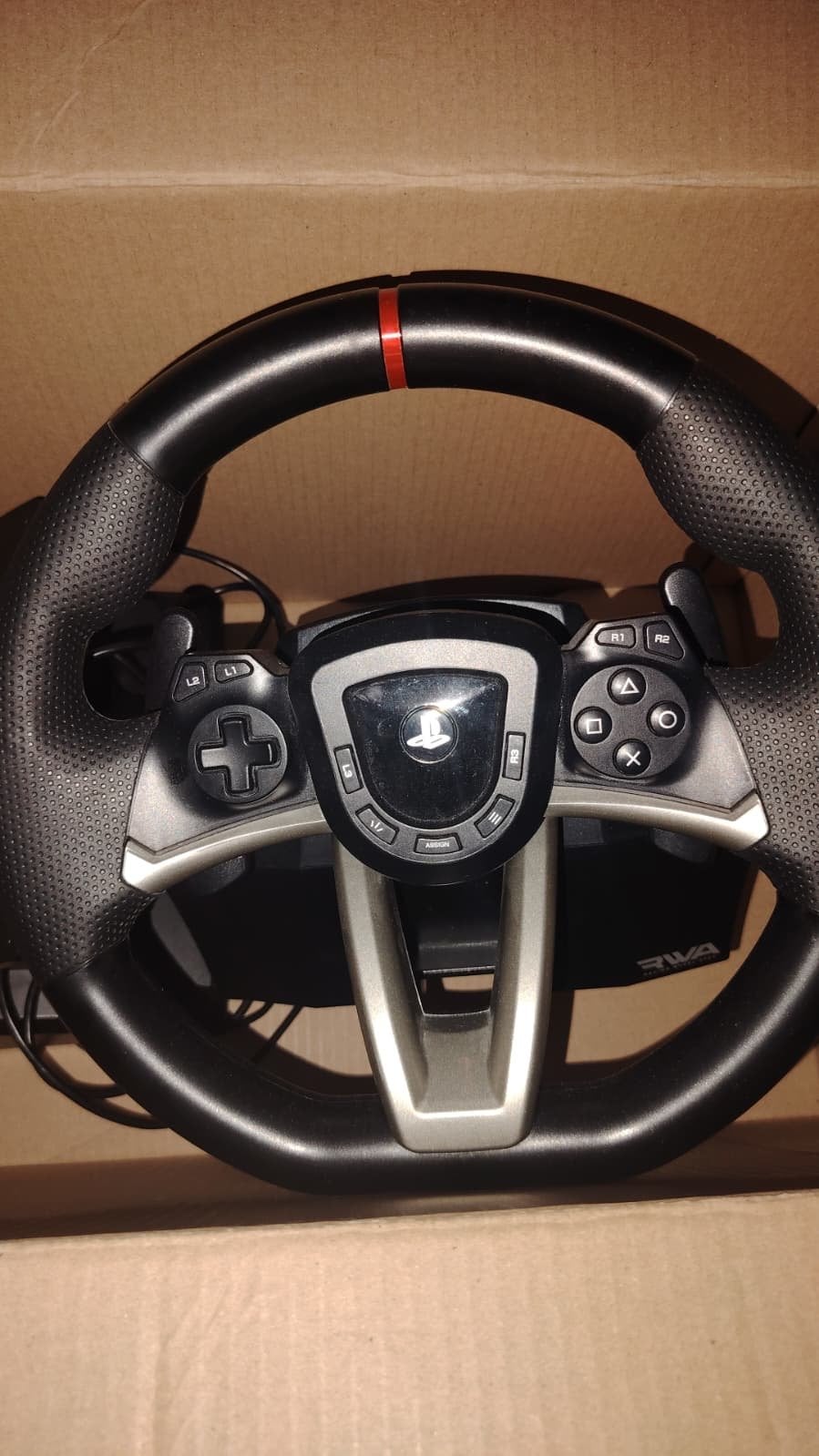 Hori Racing Wheel Apex voor PS5, PS4 en PC, Ophalen, Zo goed als nieuw, Stuur of Pedalen, PlayStation 4