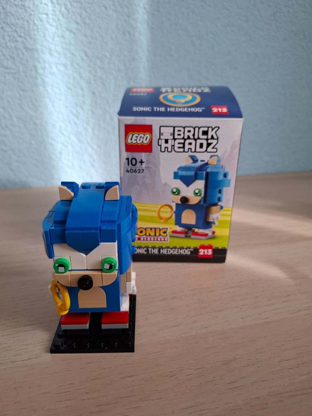 LEGO BrickHeadz Sonic the Hedgehog 40627, BrickHeadz, Lego, Ophalen of Verzenden, Zo goed als nieuw