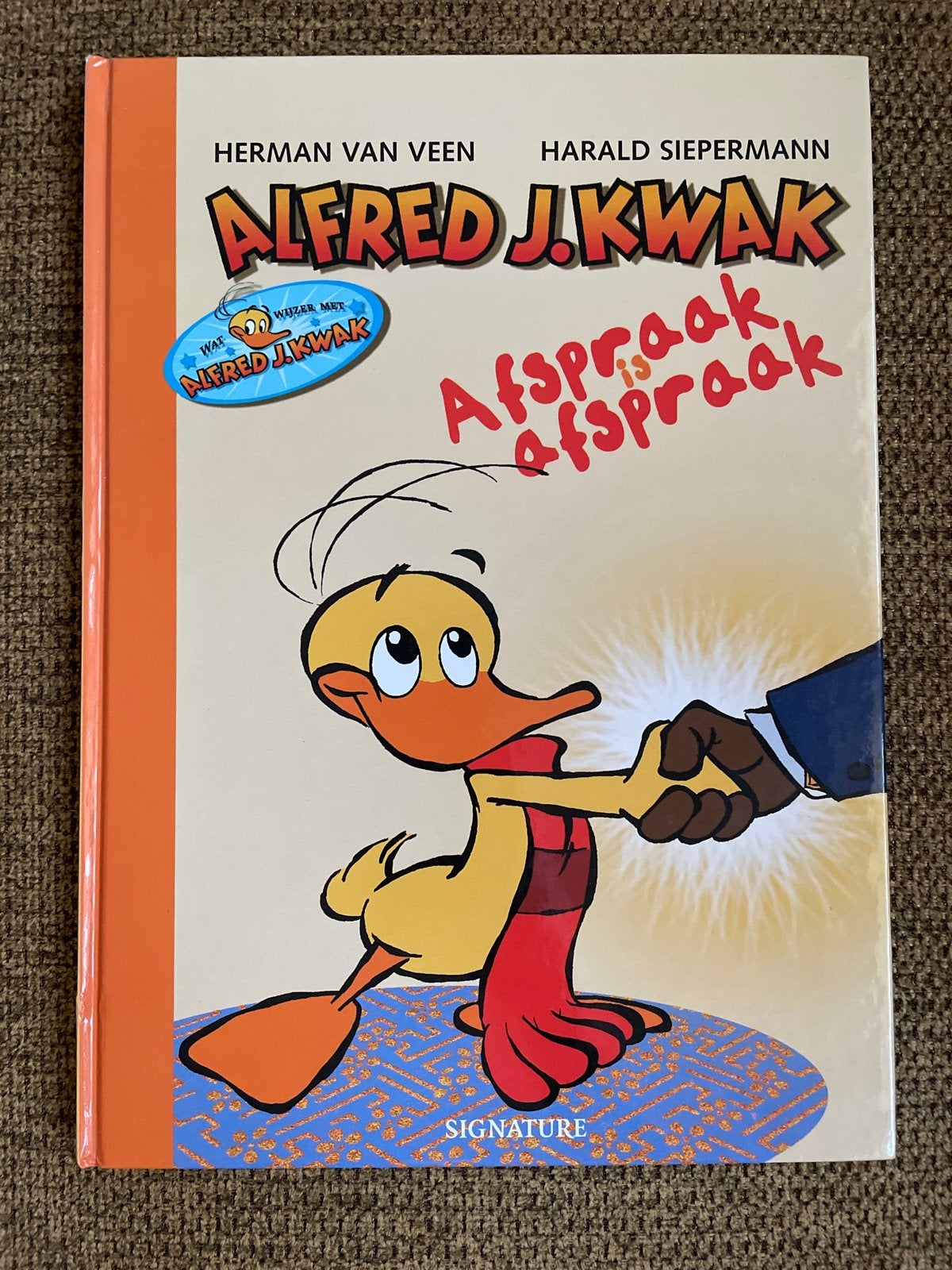 Alfred J. Kwak - Afspraak is Afspraak (Herman van Veen), Ophalen of Verzenden, Gelezen, Sprookjes