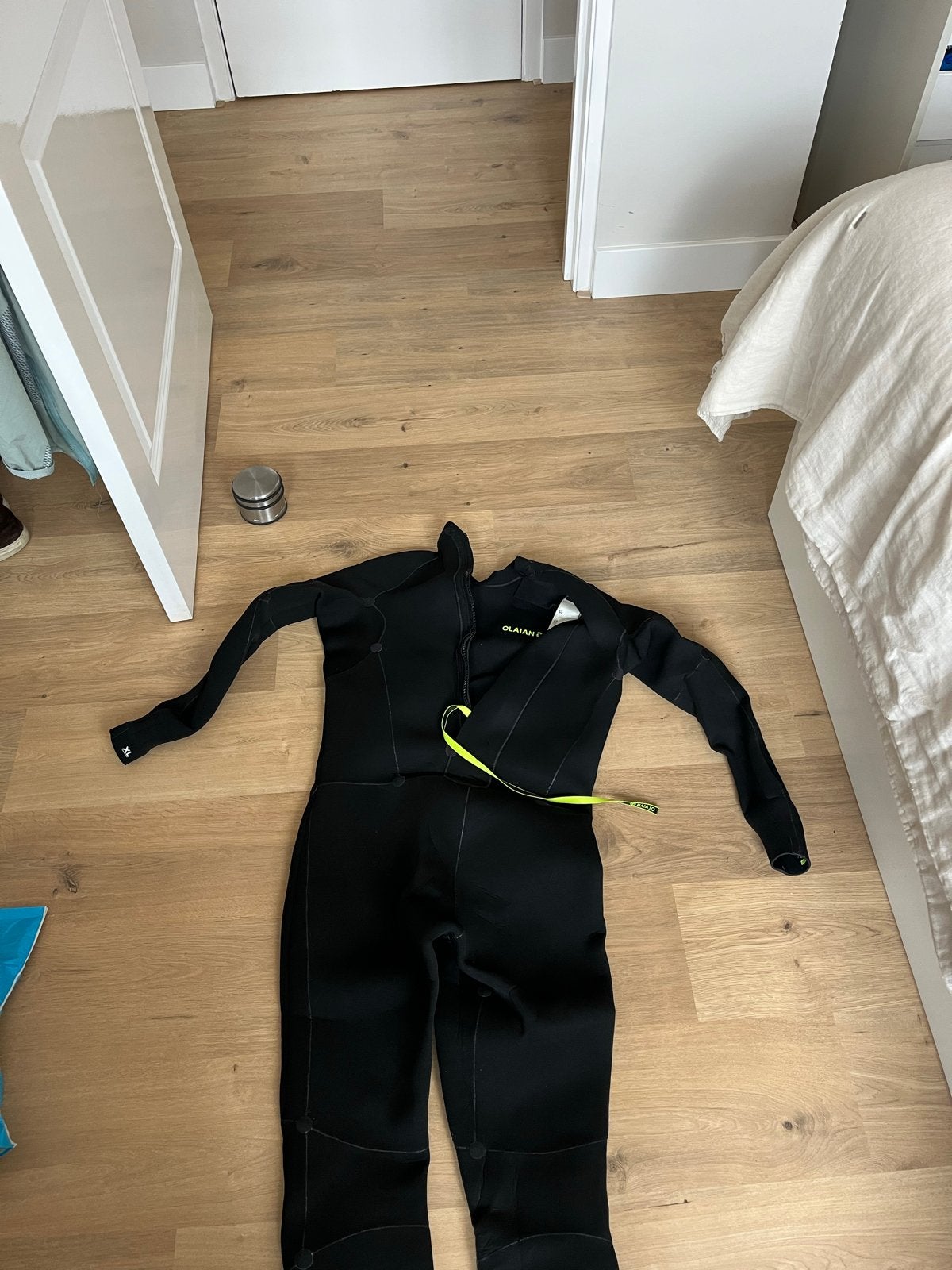 XL Wetsuit Decathlon, Watersport en Boten, Verzenden, Zo goed als nieuw, Heer, Wetsuit