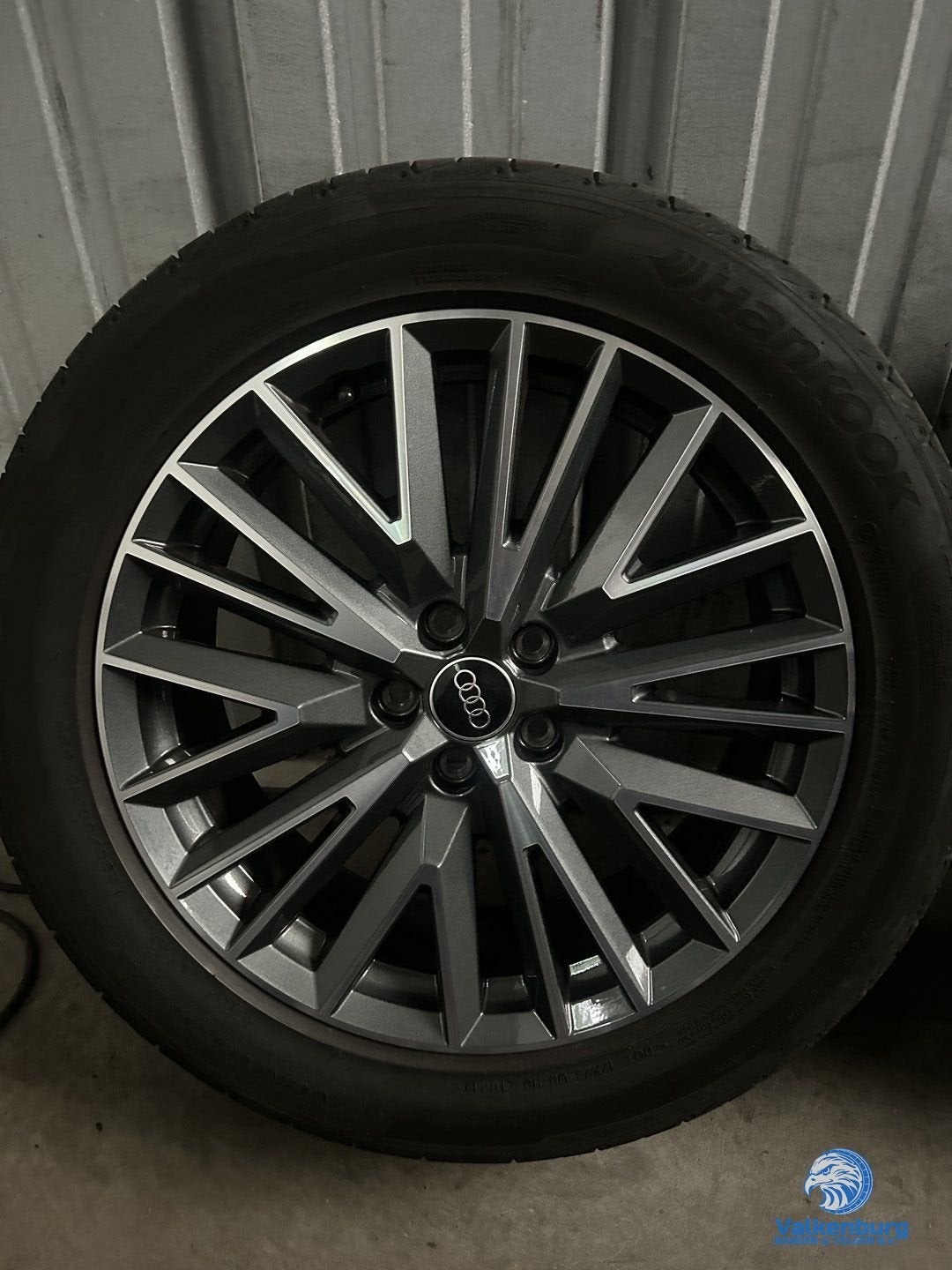 5-6mm! Originele Audi Q3 SQ3 F3 83A 19 inch antraciete velge, 19 inch, Gebruikt, -, -