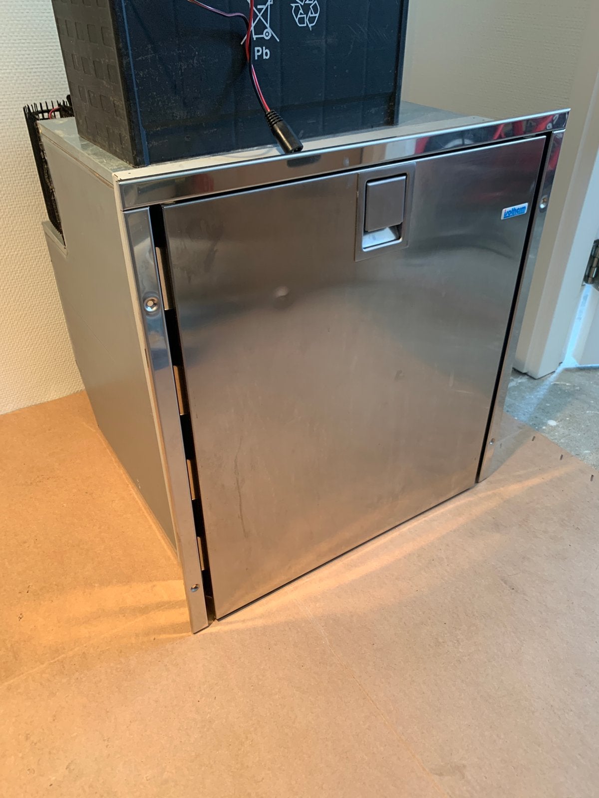 Isotherm RVS koelkast koellade, Ophalen, Gebruikt, Kombuis en Sanitair