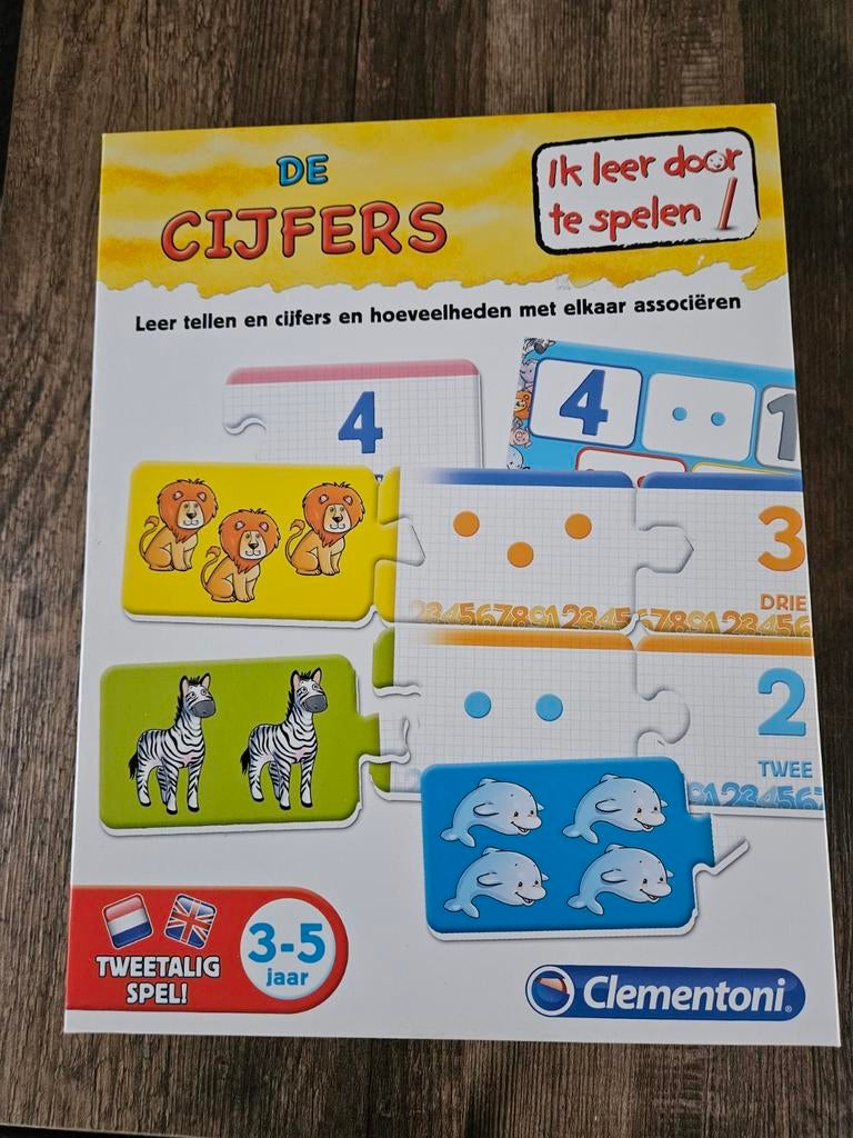 Clementoni spel De cijfers, Ophalen of Verzenden