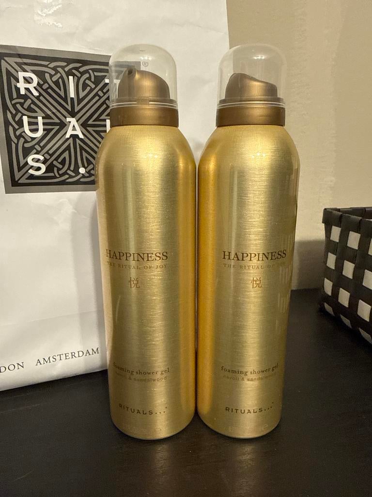 Rituals Happiness Foaming Shower Gel - Neroli & Sandalwood, Ophalen of Verzenden, Nieuw, Bad & Douche