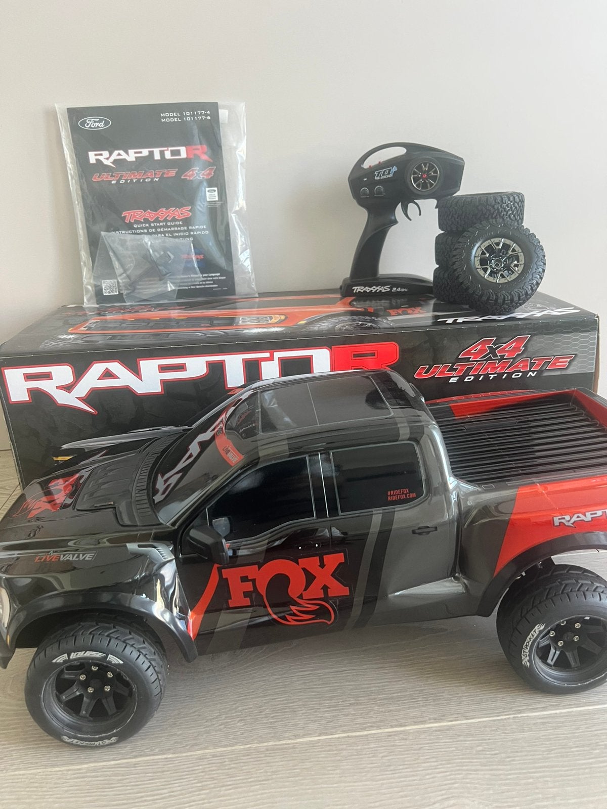 Traxxas Ford Raptor R ultimate, Elektro, Ophalen of Verzenden, Zo goed als nieuw, Schaal 1:10