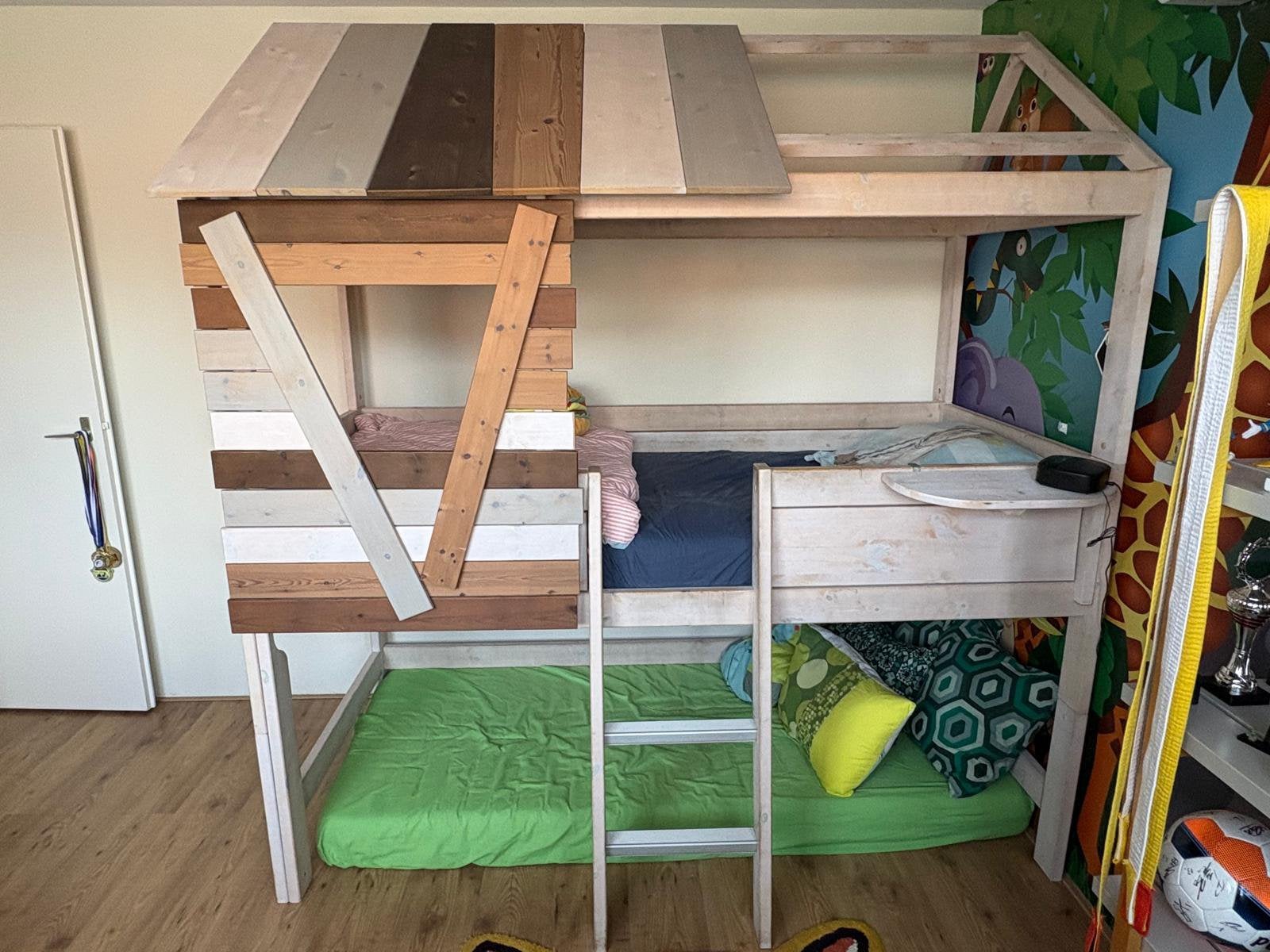 Boomhutbed Life Time, Kinderen en Baby's, Ophalen, Gebruikt, Halfhoogslaper