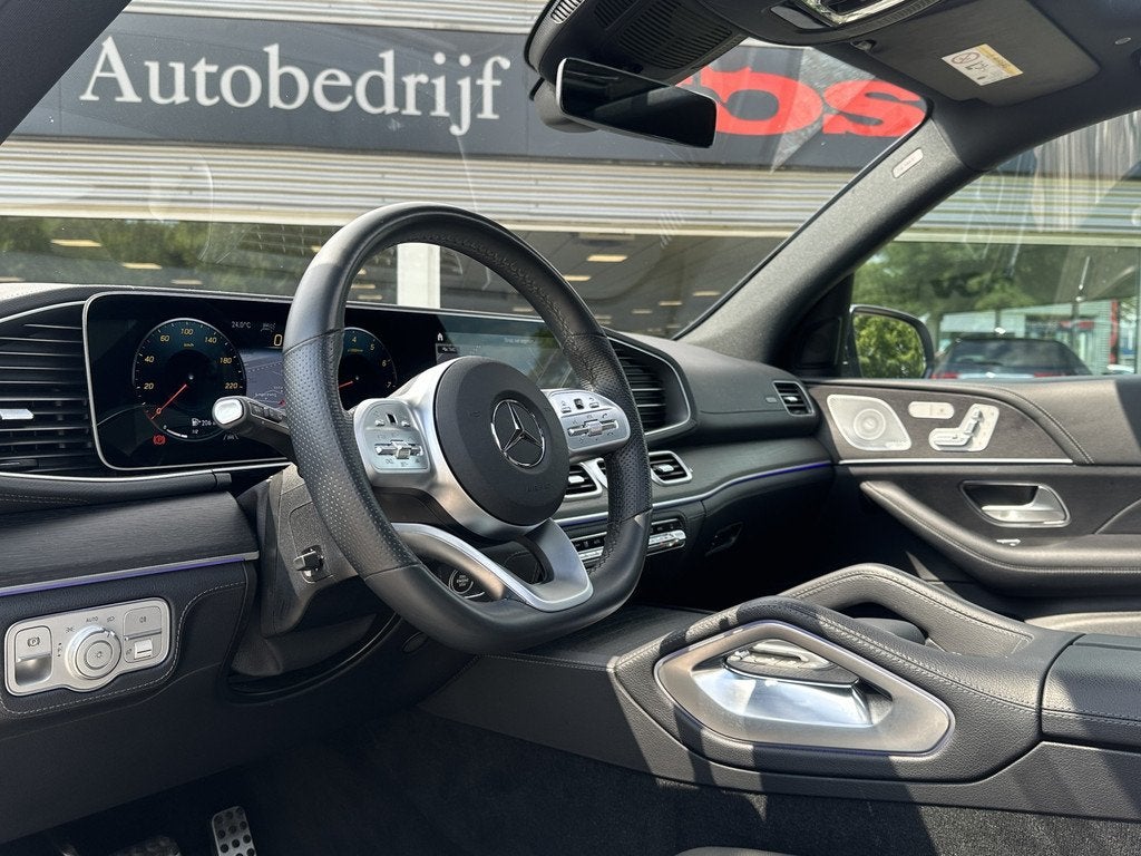 Mercedes-Benz GLE 580 4MATIC AMG-Line | Grijs kenteken | 490, Auto's, Automaat, Gebruikt, GLE, Wit