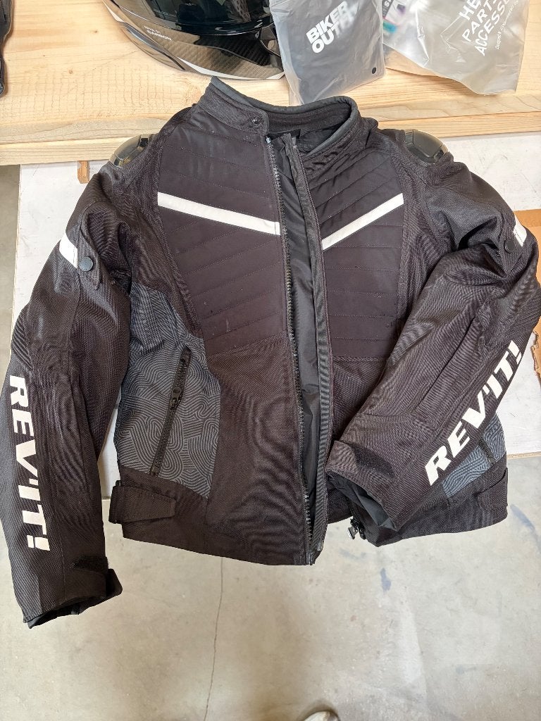 Motorfiets jas REVIT Arc h20 ladies maat 38, Ophalen, Jas | textiel, Rev'it, Dames