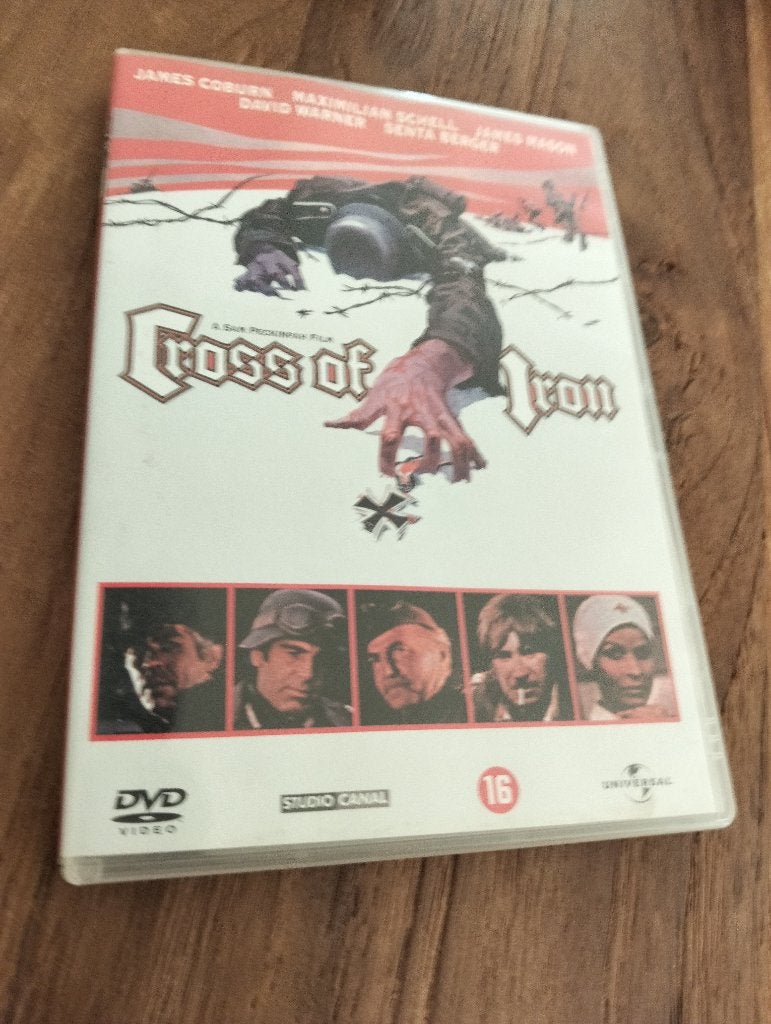 Dvd Cross of Iron 1977 NLO James Coburn, Vanaf 16 jaar, Ophalen of Verzenden, Zo goed als nieuw, Oorlog