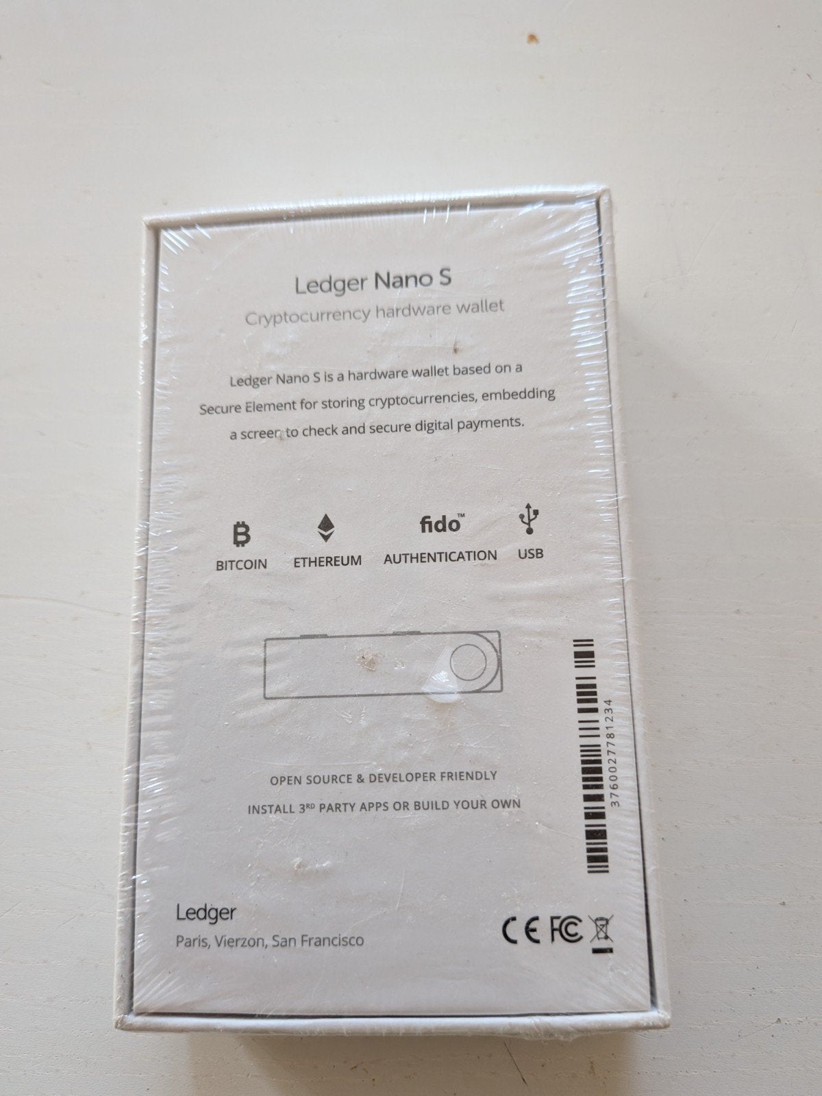 ledger nano S, Ophalen of Verzenden, Nieuw, 64 GB