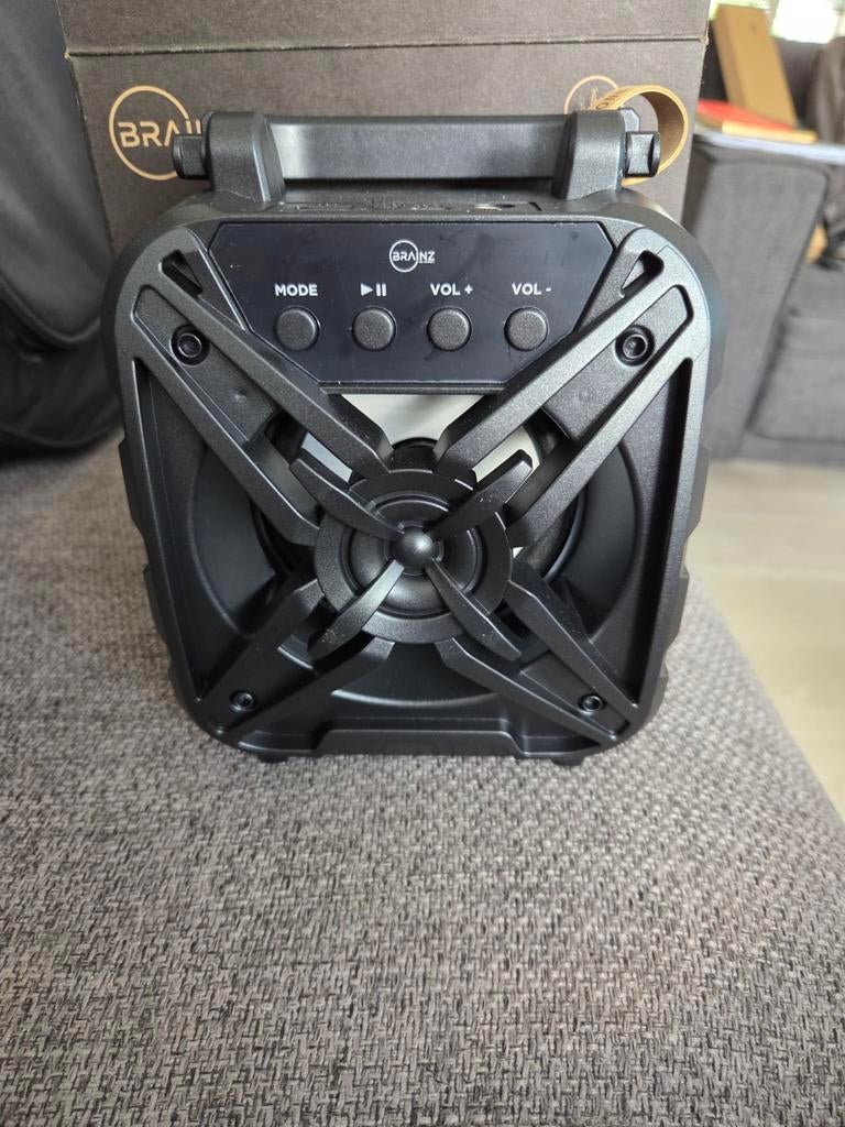 Draagbare Bluetooth Speaker met Microfoon - Brainz, Ophalen, Nieuw, Complete set