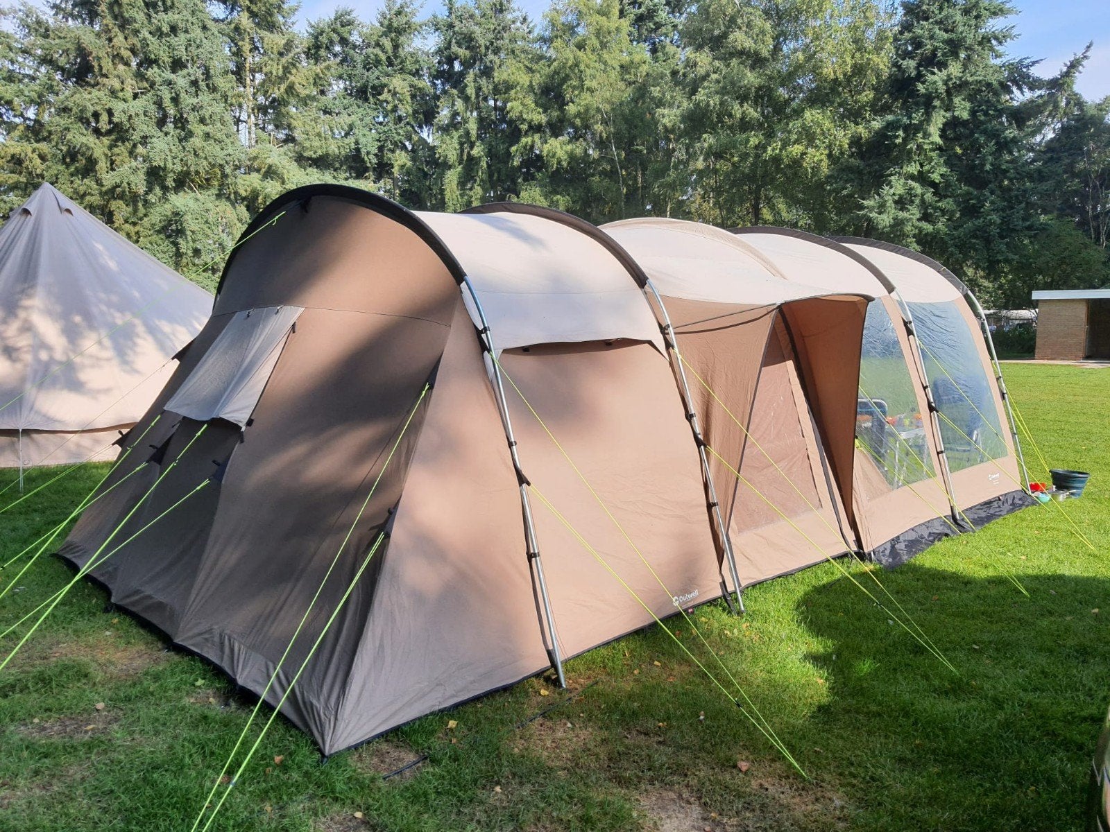 OUTWELL YUKON RIVER 6 - POLY KATOEN, Caravans en Kamperen, Tenten, Ophalen of Verzenden