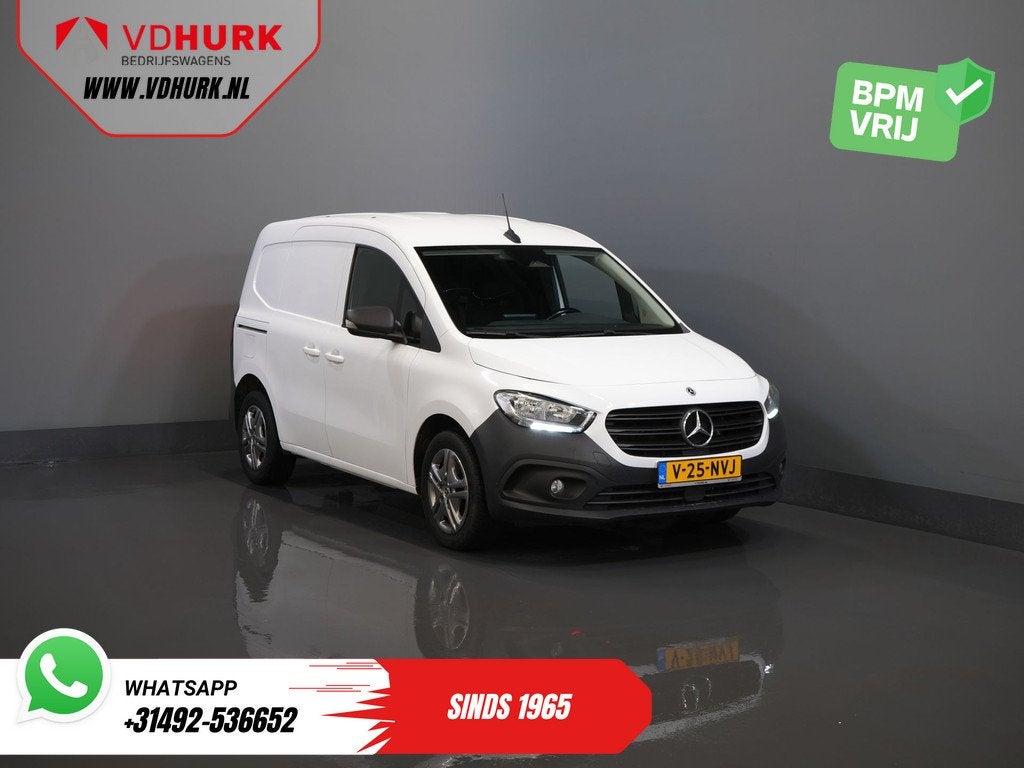 Mercedes-Benz Citan 110 CDI 3 Pers/ Carplay/ Stoelverw/ PDC/, Voorwielaandrijving, 745 kg, Stof, Gebruikt