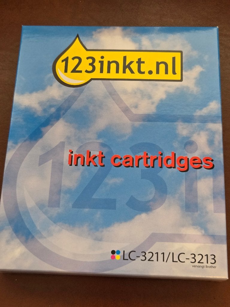 Brother LC-3211/LC-3213 multipack 123inkt, Computers en Software, Printerbenodigdheden, Nieuw, Cartridge, Ophalen of Verzenden