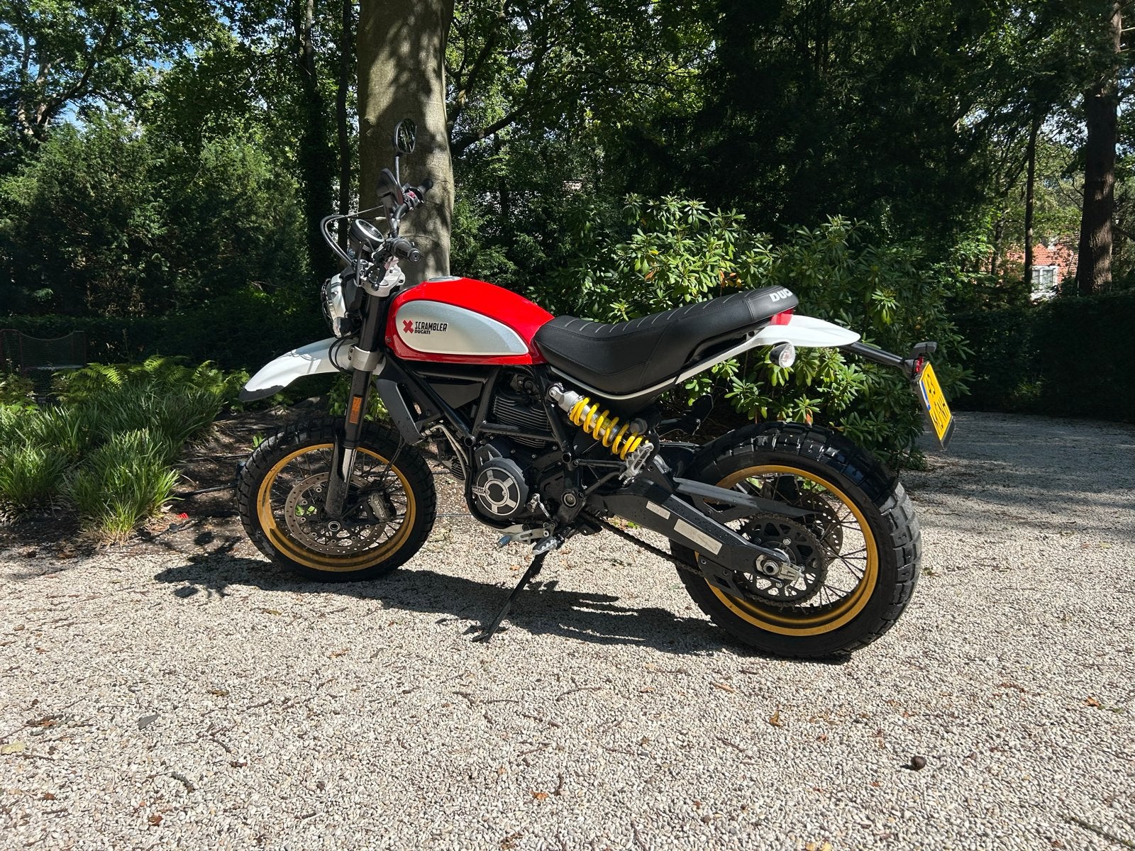 Ducati Desert Sled (2018) - Lage km stand, Zard uitlaat, Motoren, Sportuitlaat, Gebruikt, Particulier, Enduro