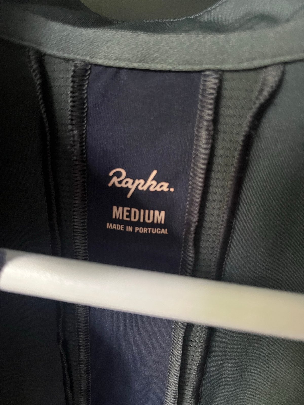 Rapha fiets shirt maat M - Zo goed als nieuw, Zo goed als nieuw, Hardlopen of Fietsen, Groen, Ophalen