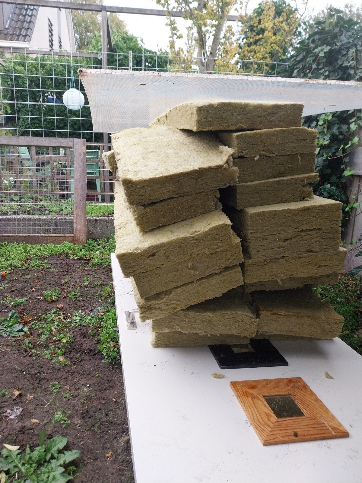 isolatie 90mm rockwool, Ophalen, Steenwol, 5 tot 10 m², Zo goed als nieuw