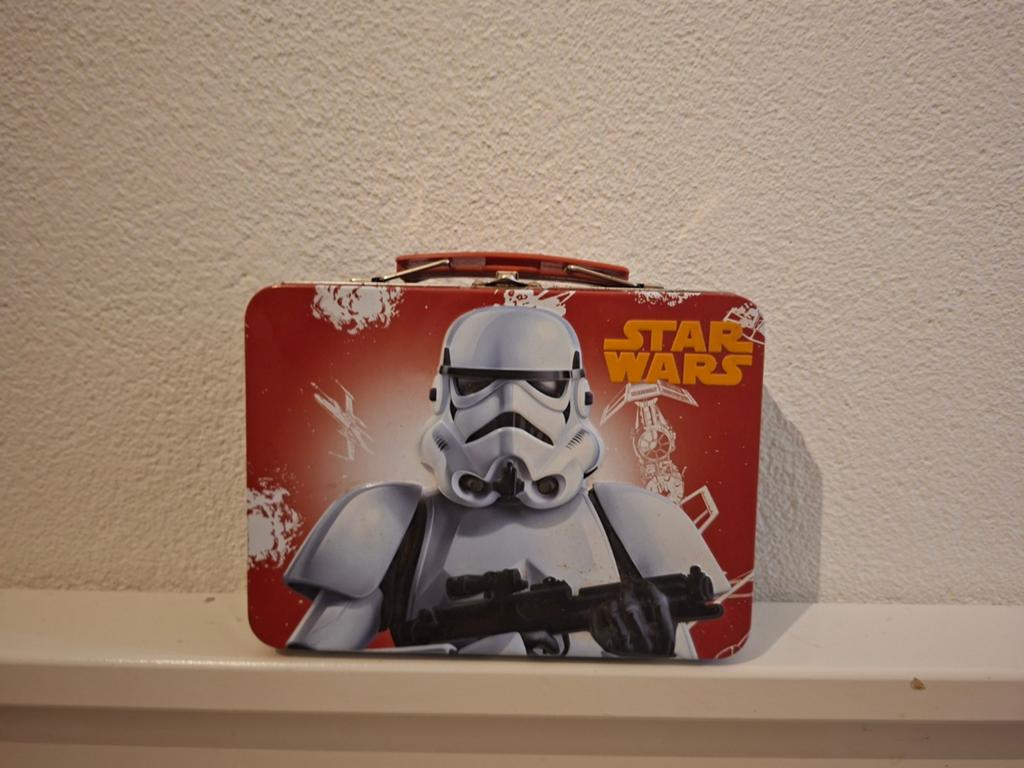 Star Wars Lunchbox - Darth Vader & Stormtrooper, Ophalen of Verzenden, Gebruikt, Gebruiksvoorwerp