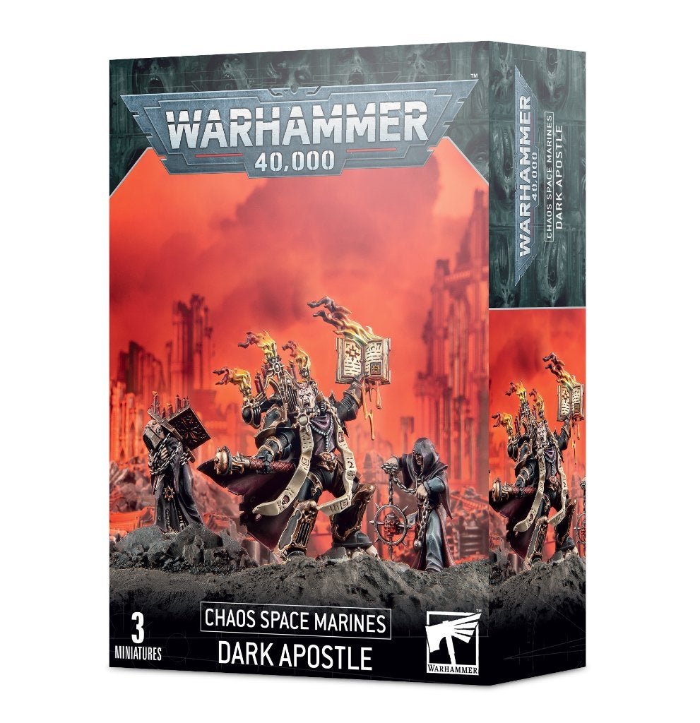 Warhammer 40K chaos space marines DARK APOSTLE, Ophalen of Verzenden, Nieuw, Warhammer 40000, Figuurtje(s)
