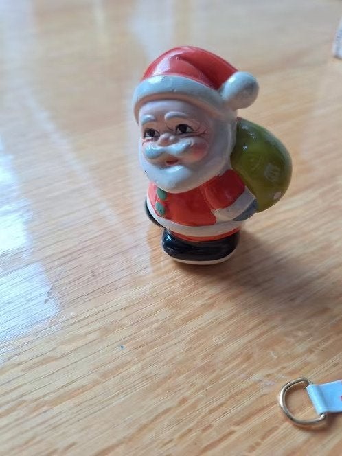 Vintage kerstman puntenslijper h, Gebruikt, Onbekend, Ophalen of Verzenden, Losse verkoop