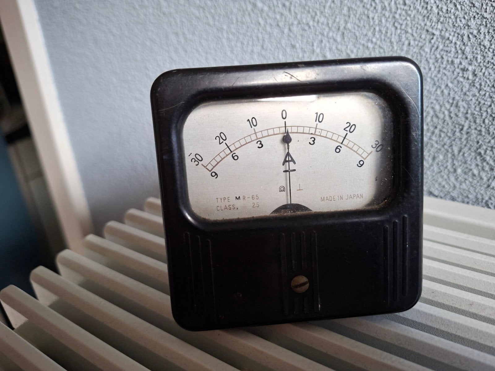 Analoge ampère meter, Ophalen of Verzenden