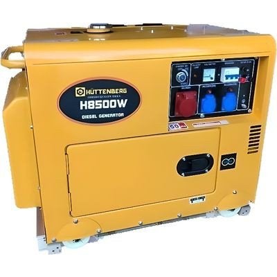 aggregaat/generator Diesel 8500w 10,5kva nieuw gratis bezorg, Dieselolie, Geluidgedempt, Nieuw, Ophalen of Verzenden