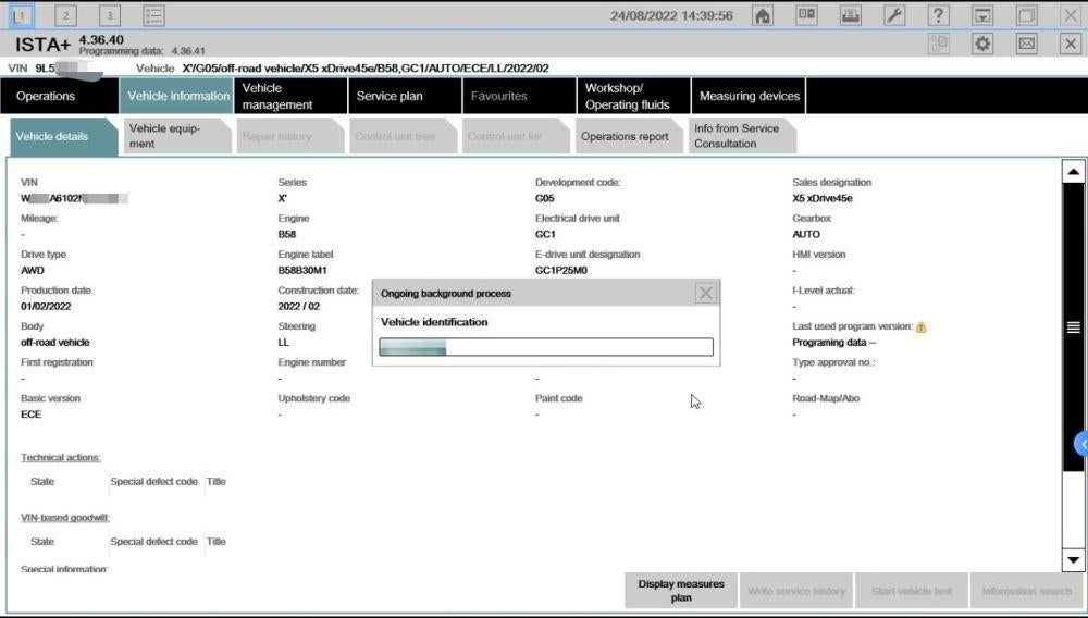 Toyota ISTA v4.42.31, Verzenden