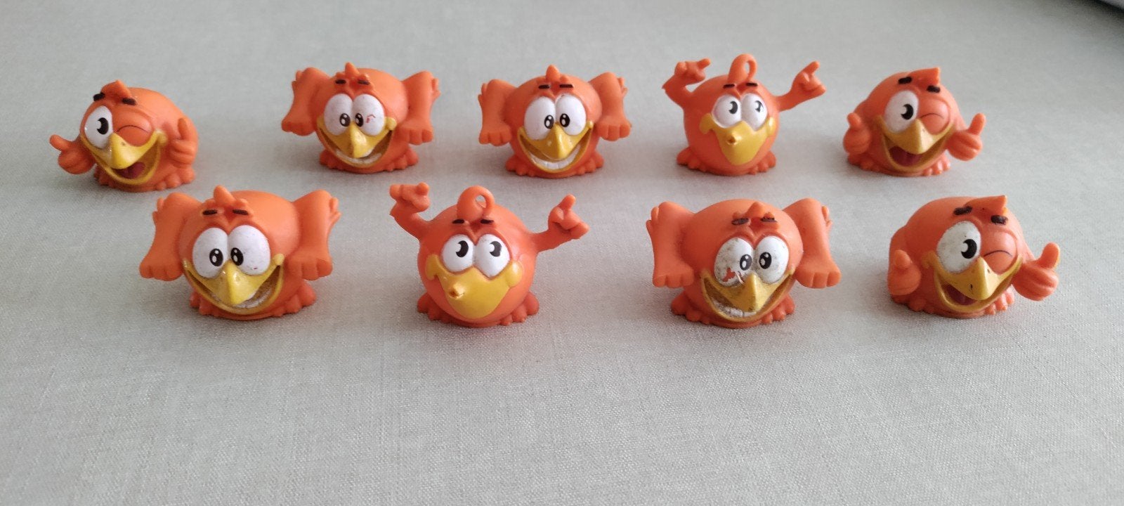 C1000, Geluksvogeltjes,EK voetbal 2012,Oranje,vogeltje, Ophalen of Verzenden, Zo goed als nieuw, Buitenlandse clubs, Beeldje of Poppetje